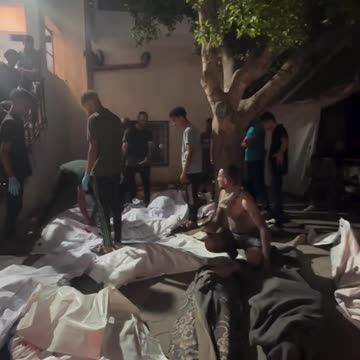 More than 10 martyrs arrived at Al-Shifa Medical Complex