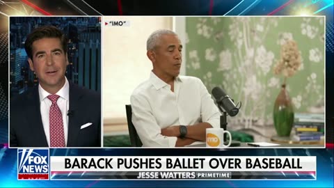 Jesse Watters · BARACK IS BACK with his own “RULES FOR MEN"