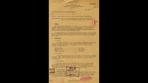 German Air-to-Air Rocket propelled Guided Missile (Experimental)