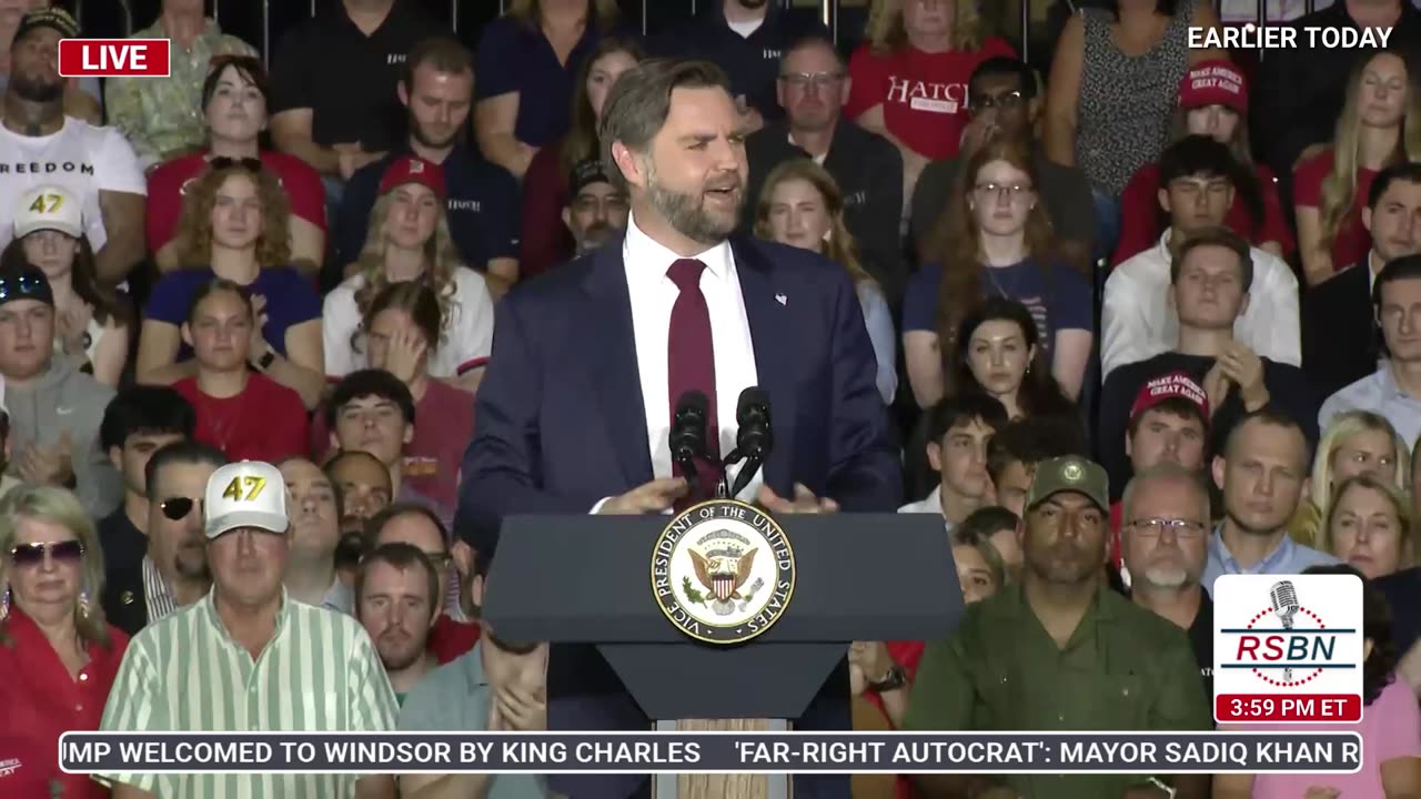 WATCH: Vice President JD Vance Delivers Remarks at Hatch Stamping in Howell, Michigan - 9/17/25