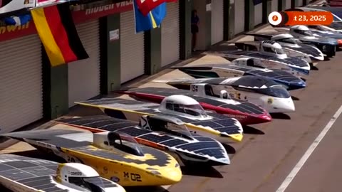 Solar-powered cars prepare to race across Australian outback