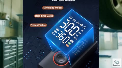 Tire Inflator Portable Air Compressor Portable Cordless Mini Air Pump with Digit