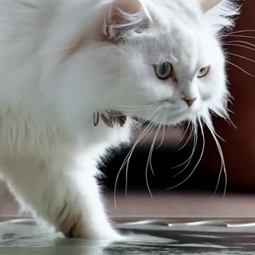 🐱🍽️ Hungry Cat Catches & Cooks Fish for Itself! 🎣🔥