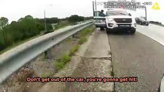 Woman Acts Like a Total Brat After Her Tire Flies off