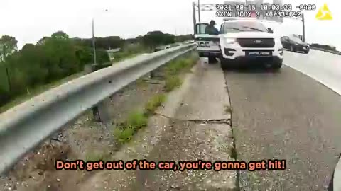 Woman Acts Like a Total Brat After Her Tire Flies off