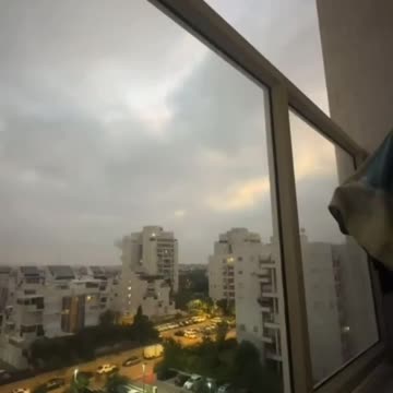 Tel Aviv getting struck.
