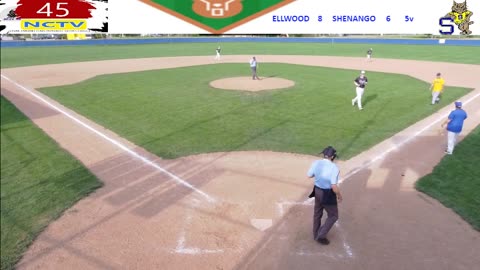 NCTV45 Highschool Baseball ELLWOOD VS SHENANGO THUR MAY 1 2025