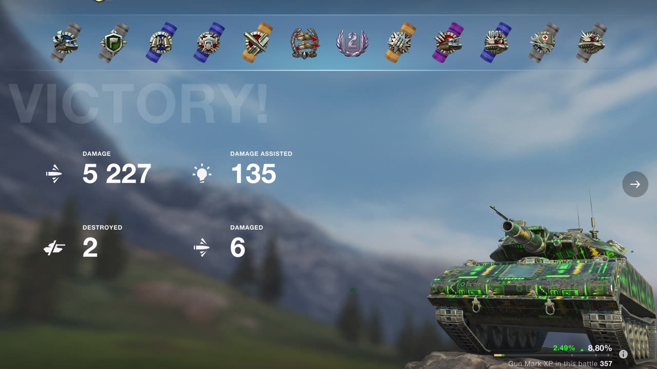 Sheridan Replay — 5,000 damage and AMMORACK