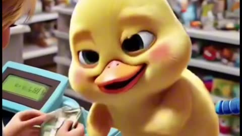 Heartwarming Cute Duck. From Shy to Making New Friends, The Magic of Pogo Stick Friendship! 🦆