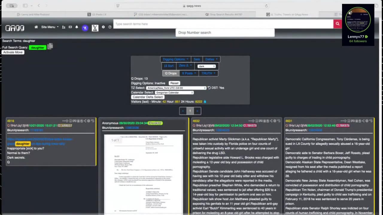 L & M Podcast Maureen Call Me Comey Q Drop