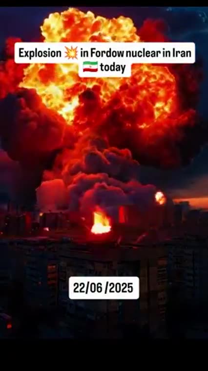 Defective donald trump drops fake nukes on Iran showing support for jewish child rapists from israel