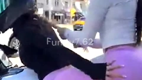 Girls Ride BMW Like A Horse!