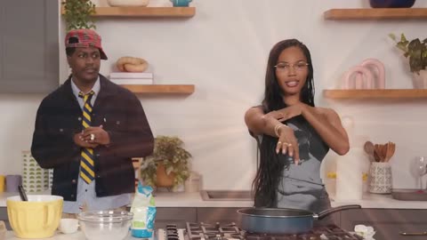 Lil Yachty says Black Lives Matter was a SCAM during a cooking show with Quenlin Blackwell