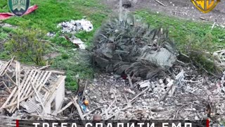 Wild Footage of Drone Strikes on Russian Tank