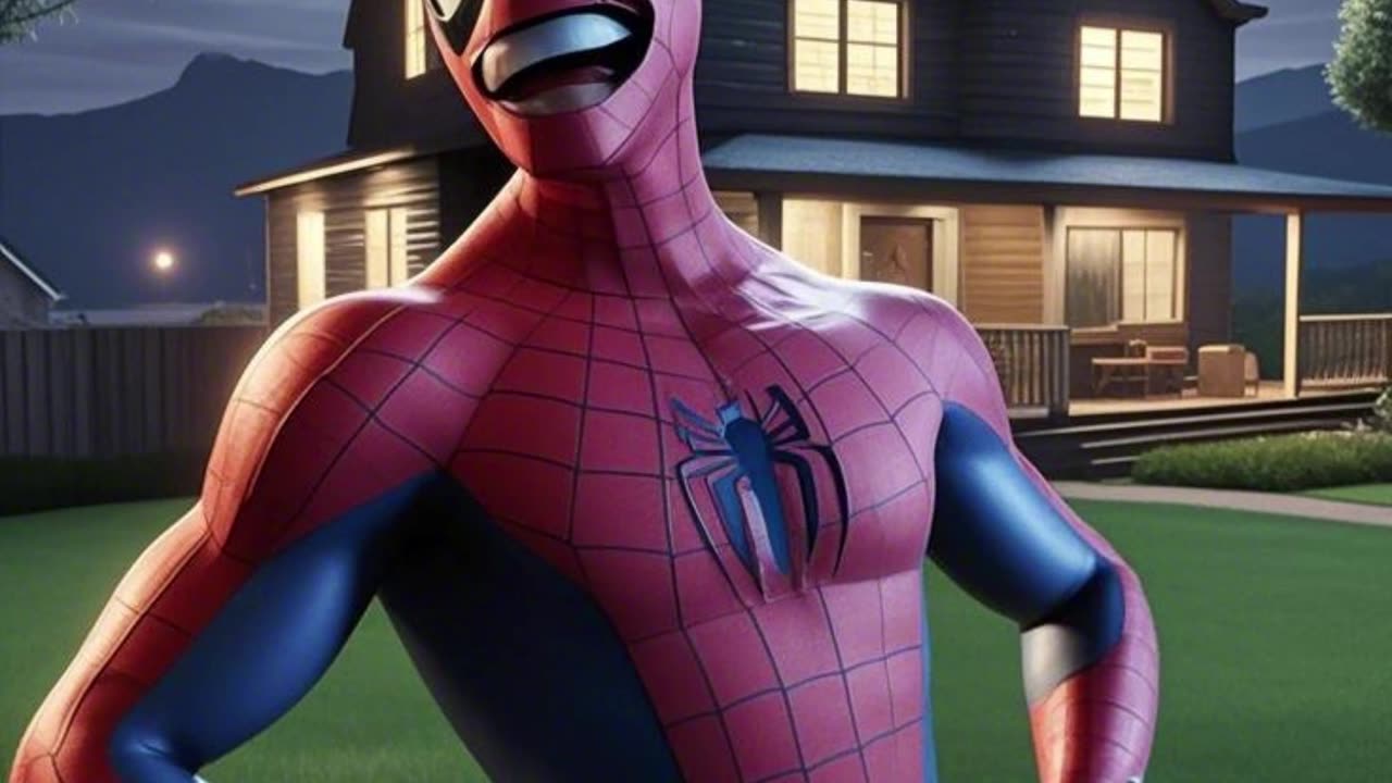 Spiderman magic with captain