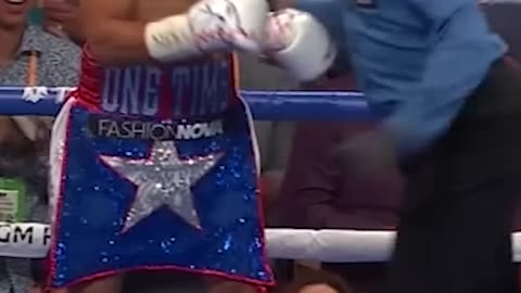 Manny Pacquiao Drops Keith Thurman in Round 1 July 20, 2019