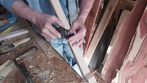 Cigar Box Guitar Working On The Neck and amp preview