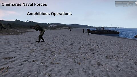 Arma 3: Chernarus Naval Forces Amphibious Combat Operations in Altis