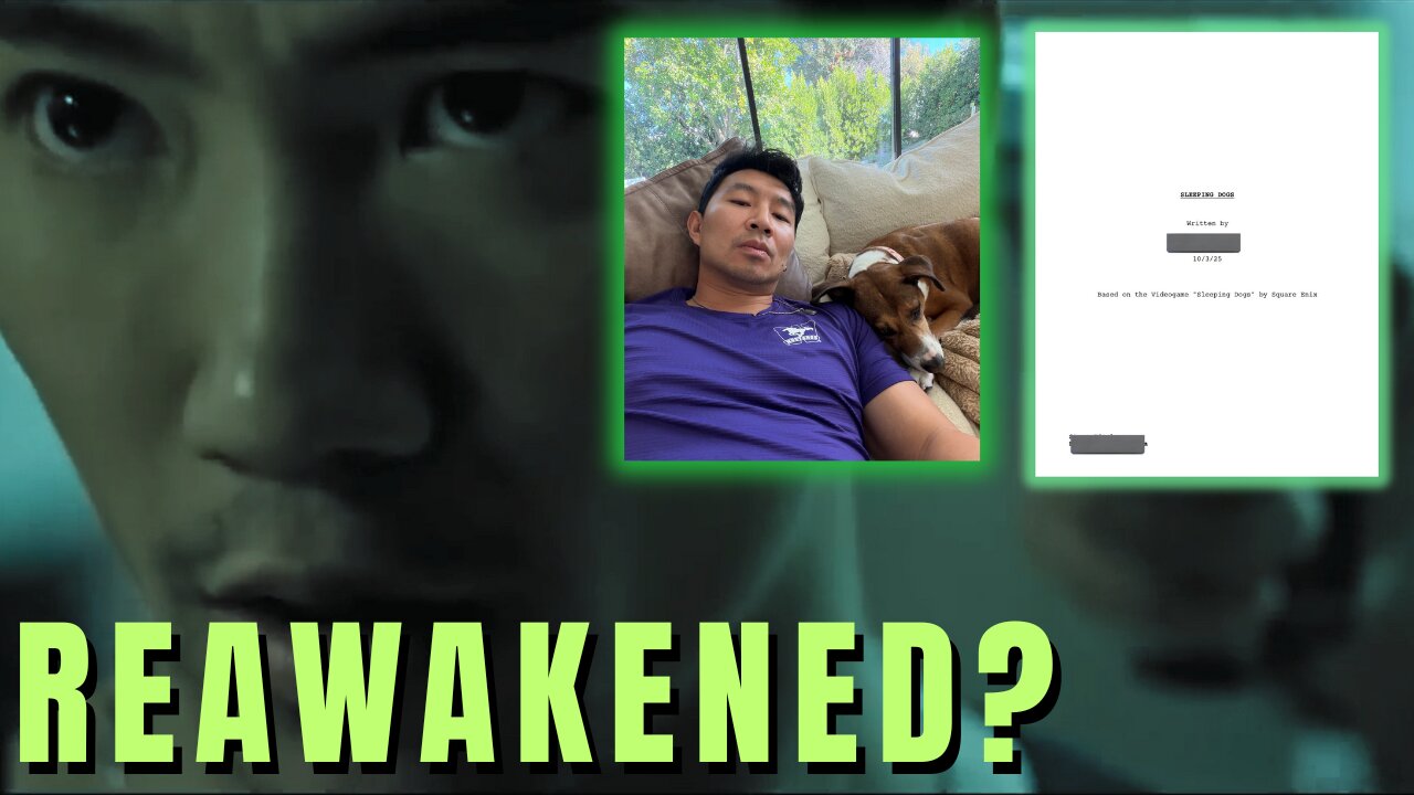 Simu Liu CONFIRMS Sleeping Dogs Movie Script Is FINISHED #SimuLiu #SleepingDogs