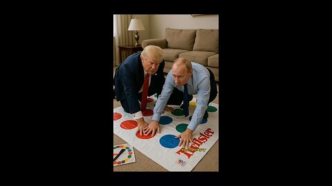 Trump And Putin Play Twister 