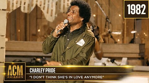 Charley Pride - I Don't Think She's in Love Anymore (Live from the 17th ACM Awards)