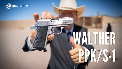 Walther PPK/S-1: Get Your Bond On