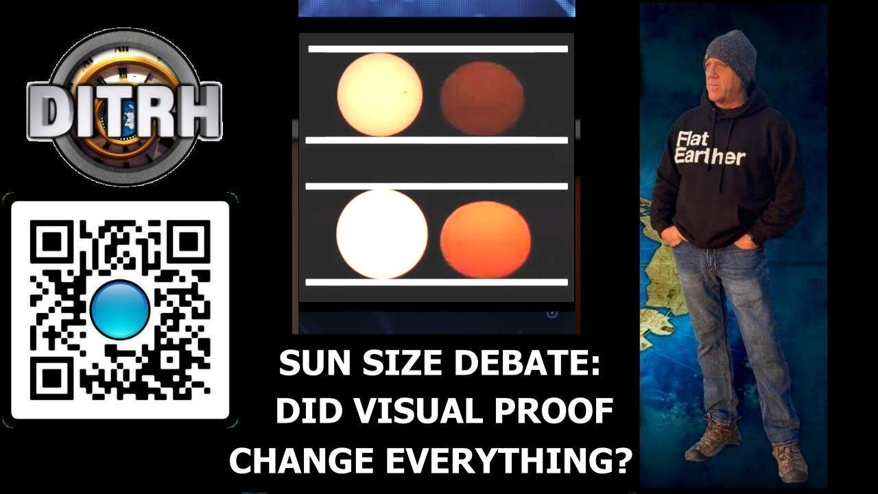 [Jul 23, 2025] Sun Size Debate: Did Visual Proof Change Everything? #shorts - Hijacking Perspective w/ Angels of Light [DITRH]