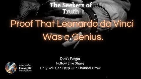 Proof That Leonardo da Vinci Was a Genius..