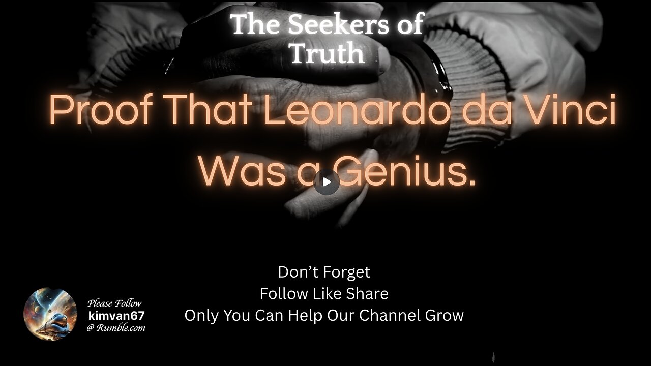 Proof That Leonardo da Vinci Was a Genius..
