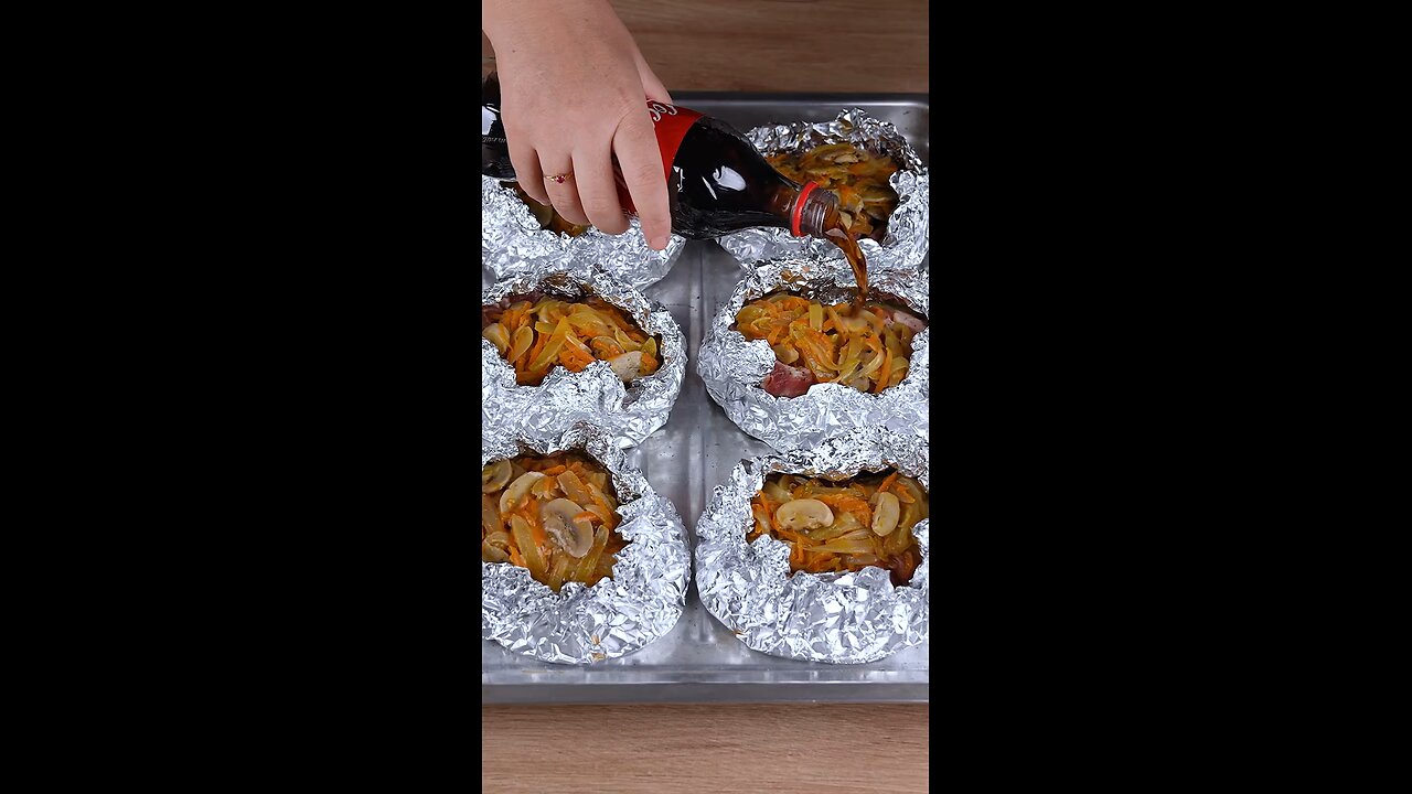 Add Coca Cola on dinner today before you take the meat to bake #cooking #Recipe