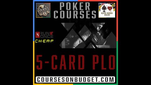 RUN IT ONCE 5-CARD PLO