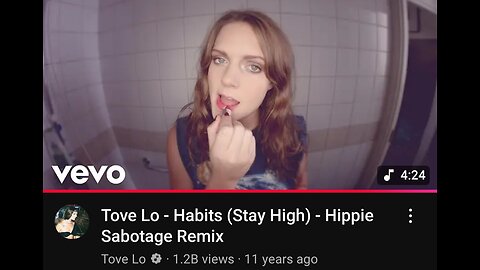 Tove Lo - Habits(Stay High) Hippie Sabotage Remix