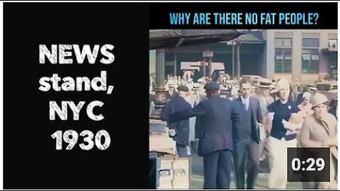 "1930 NYC News Stand"