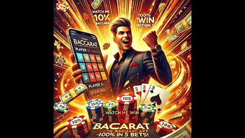 🔥 Watch Me Win At Baccarat With One Baccarat App – 100% Win Within 5 Bets! 🔥