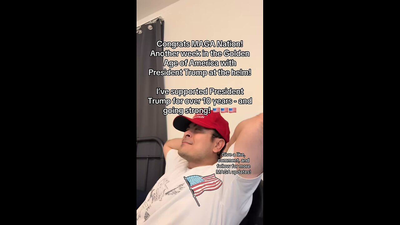 Congrats MAGA nation - another week in the Golden Age of America with President Trump at the helm!