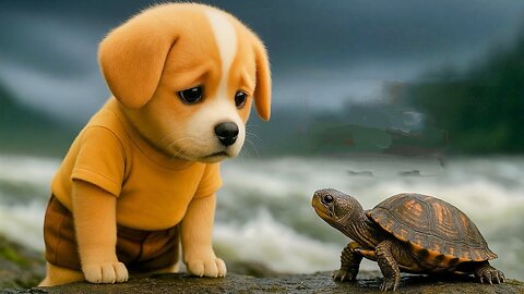 Baby Puppy Takes On Ocean Pollution 🐶 🌊… What Happened Next Was Beautiful