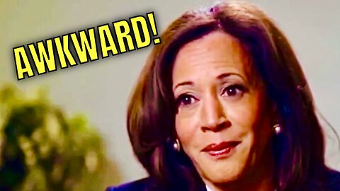 Well, this Interview GOT AWKWARD quickly! #Kamala2028