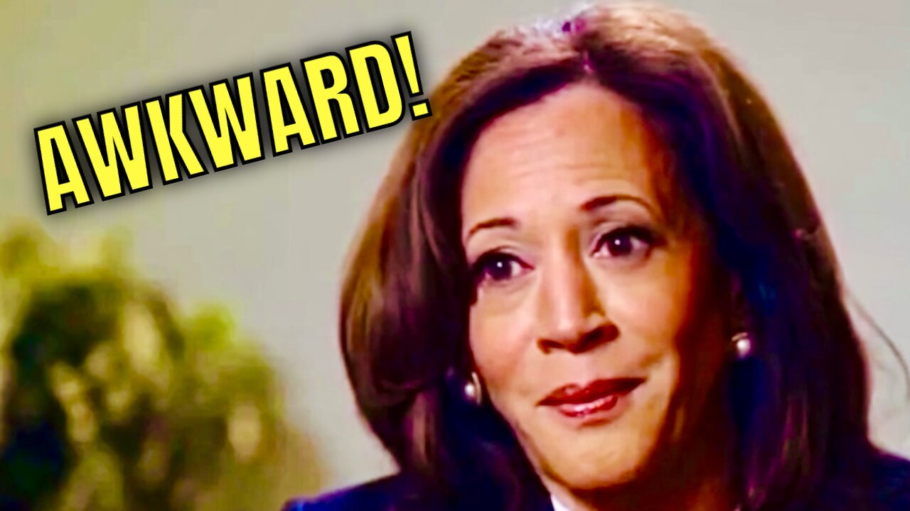 Well, this Interview GOT AWKWARD quickly! #Kamala2028