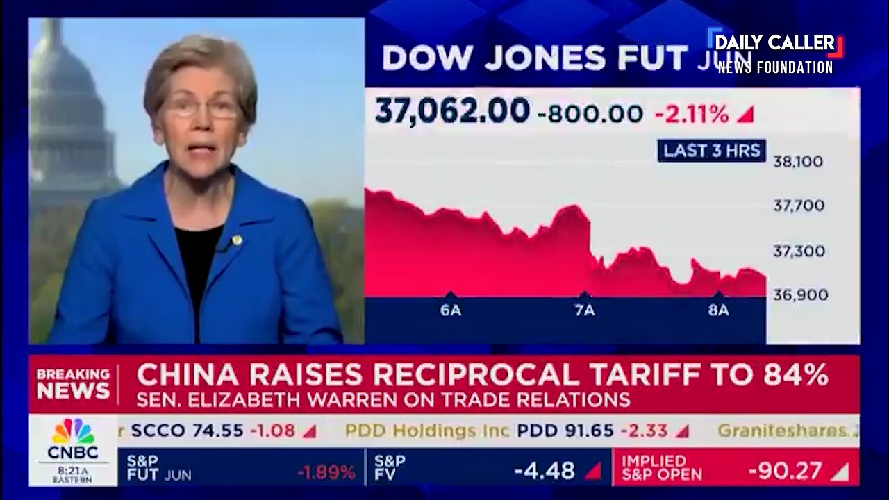 Warren Attacks Trump’s Tariffs, Blames Them for Investment Decline