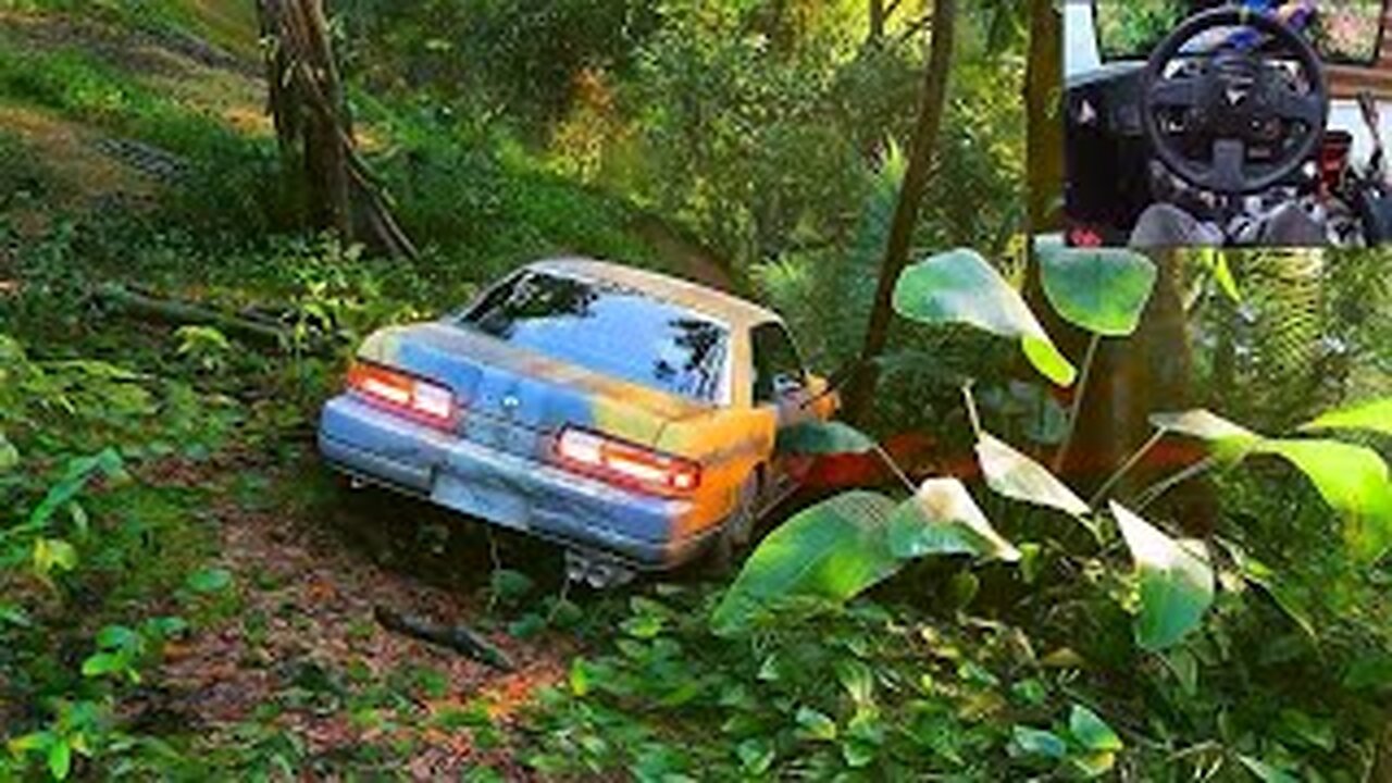 Abandoned Nissan Silvia Rebuild - Forza Horizon 5 | Thrustmaster TX
