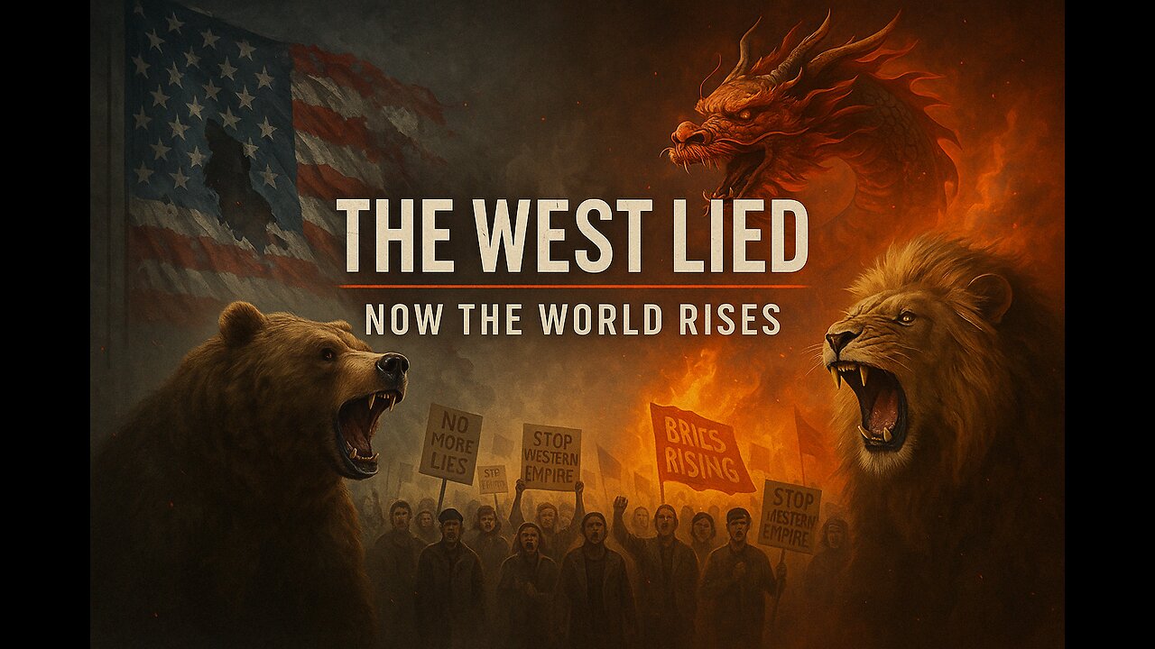 The West Lied — Now The World Rises