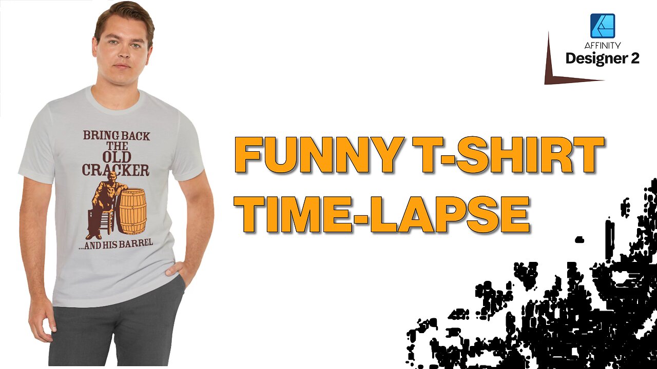 Bring Back the Old Cracker Parody T-Shirt | Funny Design Time-Lapse