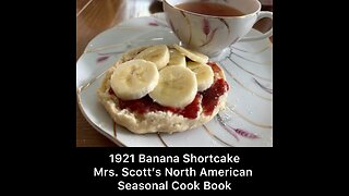 1921 Banana Shortcake