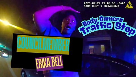 Councilmember Erika Bell - 7/27/2025 Traffic Stop - Hagerstown Police Department