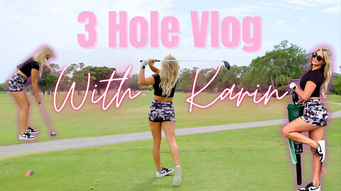 Golf Like a Pro with Karin Hart ⛳ | 3 Beautiful Florida Holes You Have to See!