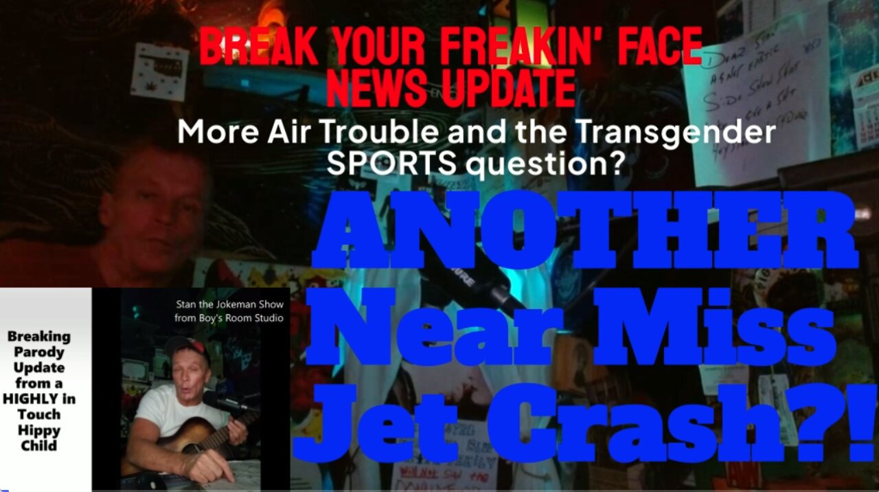 Near Plane Crash - HOMAN/ICE Attack American Homes & Trans Male in Girl Sports Unfair