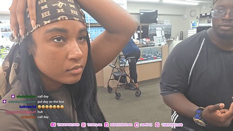 Guy Won’t Stop Hitting on Ti Taylor While She’s Shopping