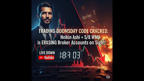 TRADING DOOMSDAY CODE CRACKED: Heikin Ashi + 5/8 WMA is ERASING Broker Accounts On Sight!