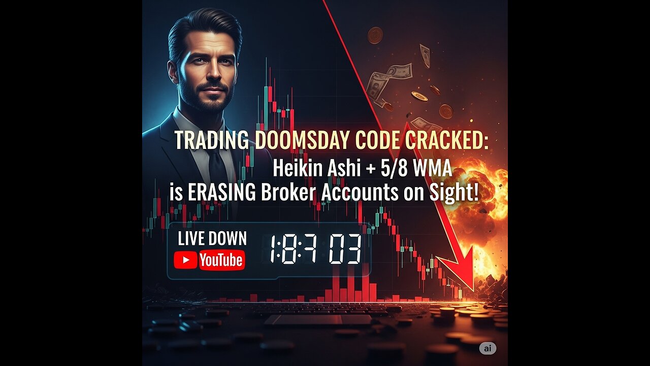TRADING DOOMSDAY CODE CRACKED: Heikin Ashi + 5/8 WMA is ERASING Broker Accounts On Sight!