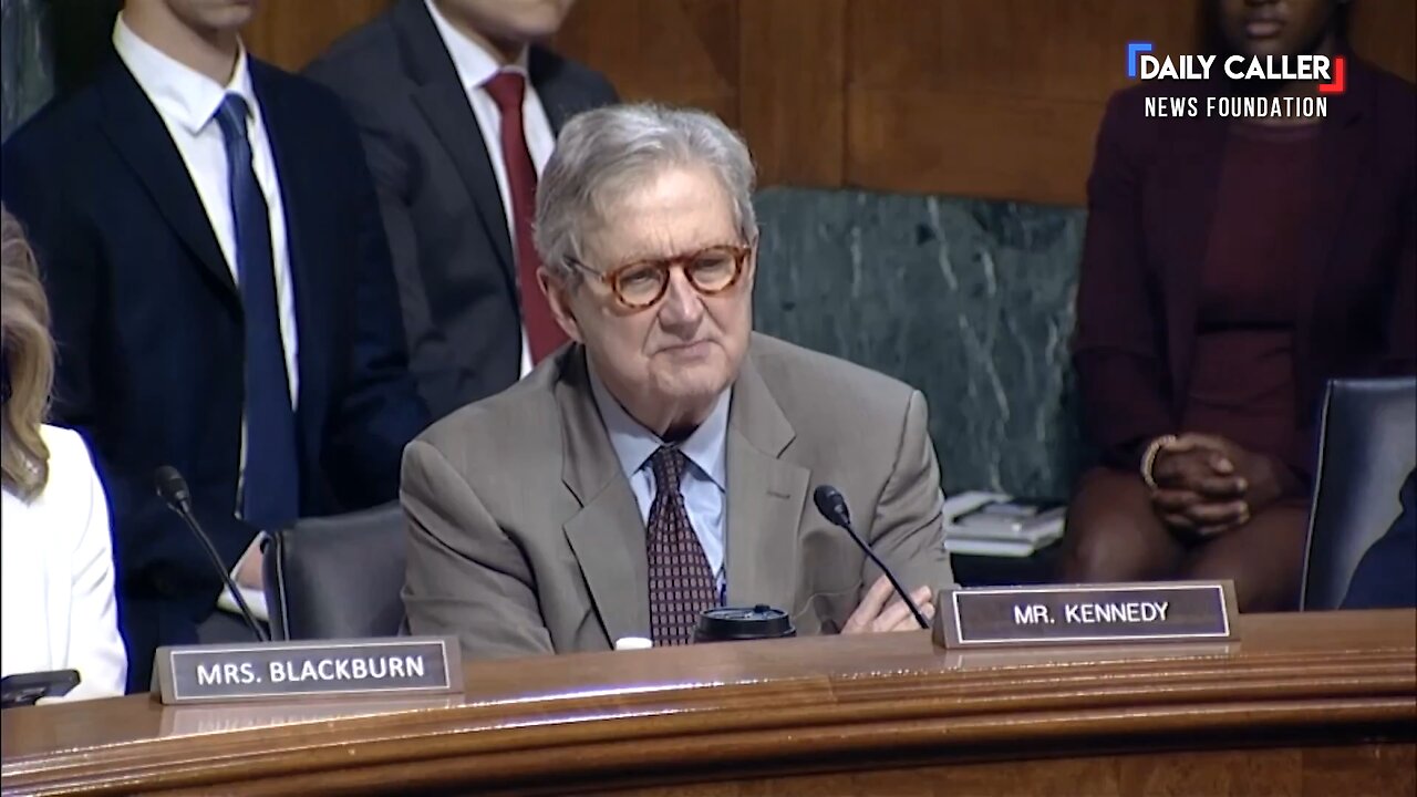 Sen. Kennedy: 'Souls Don’t Have a Color—And to a Bear, We All Taste Like Chicken'